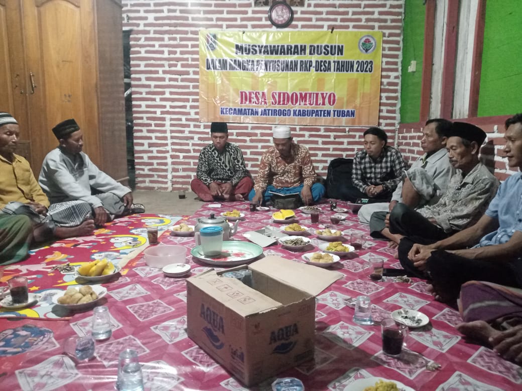 Musyawarah Dusun ( MUSDUS) Guna Menyerap Aspirasi Warga Pakel Sidomulyo